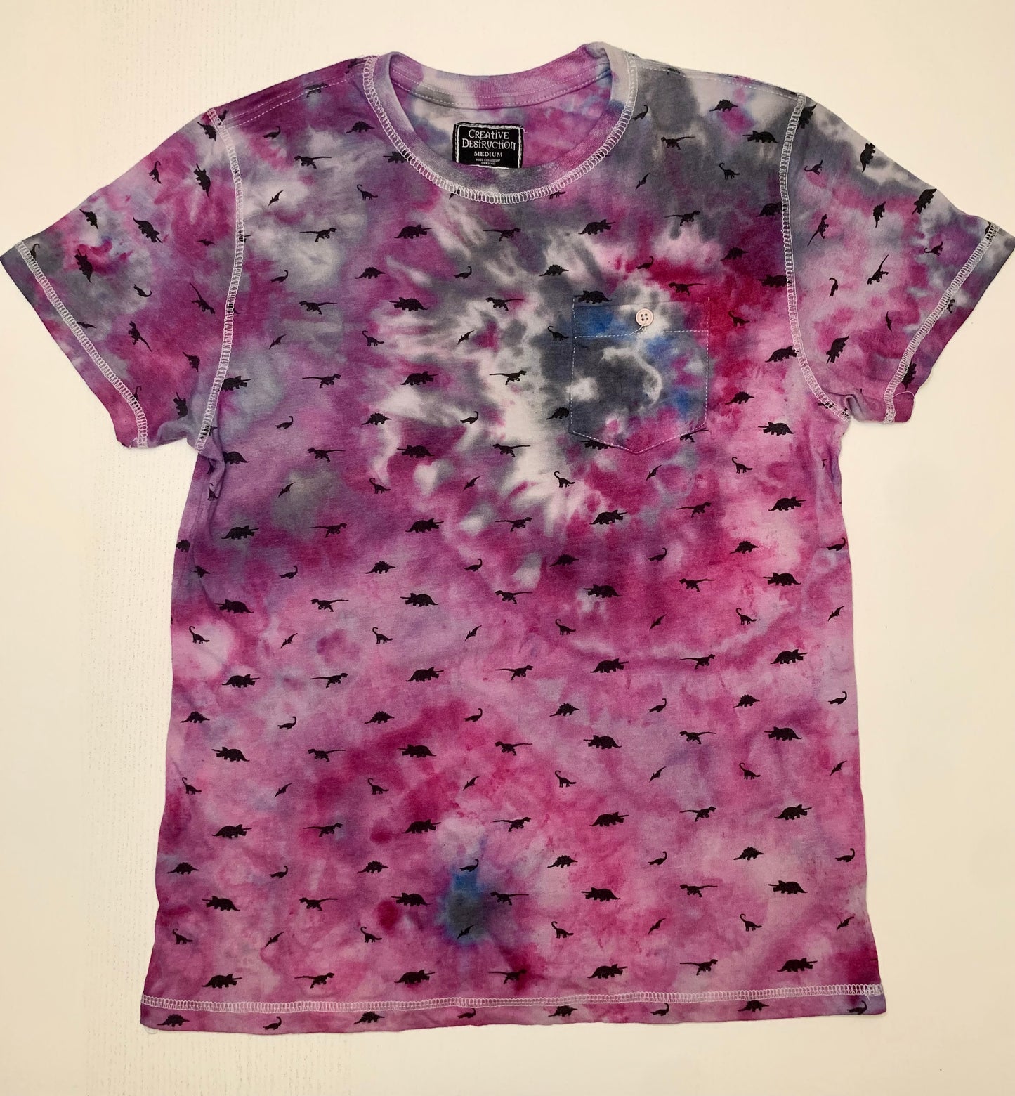 Fuschia Dinos T-shirt