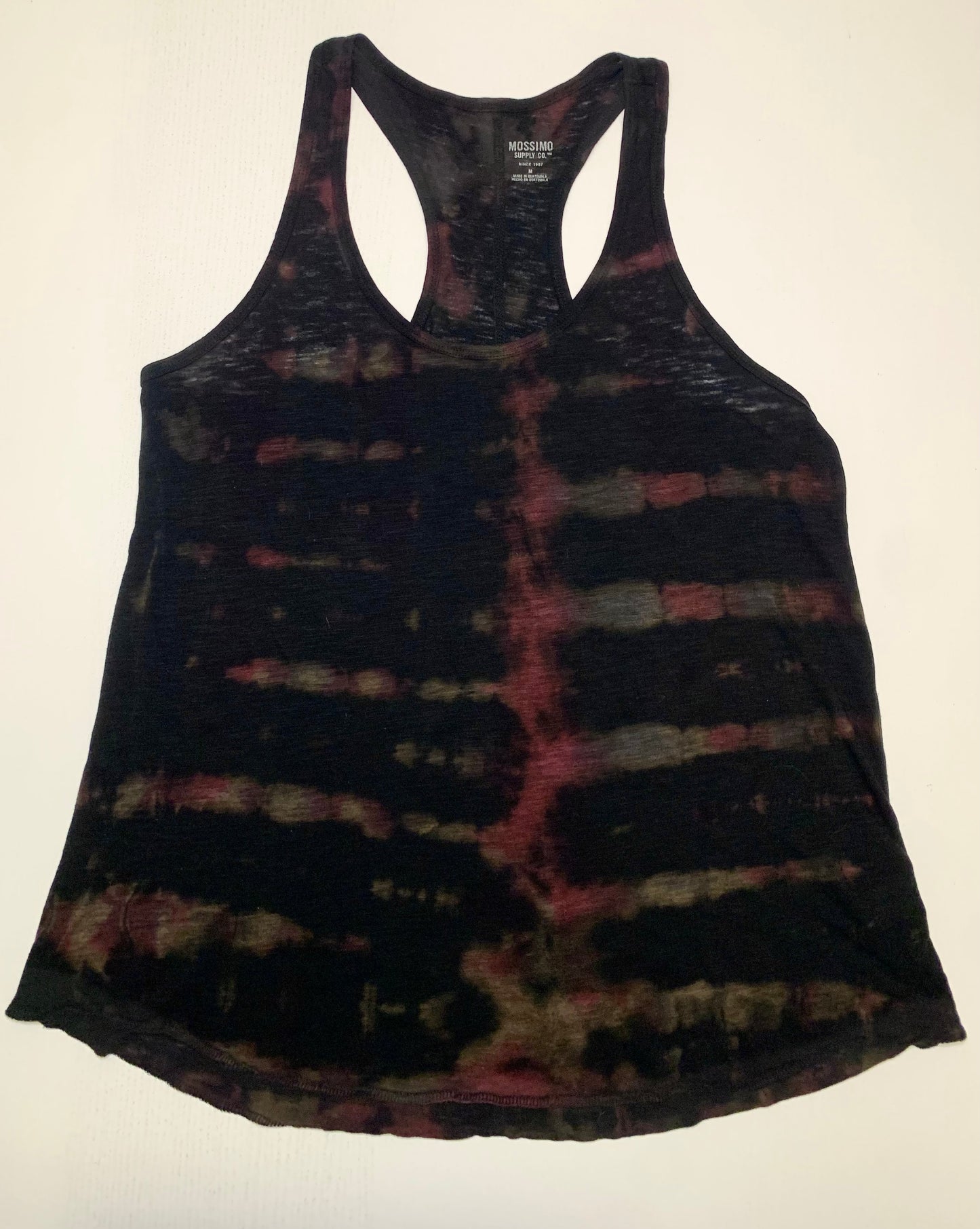 Striped Tie-dye Tank