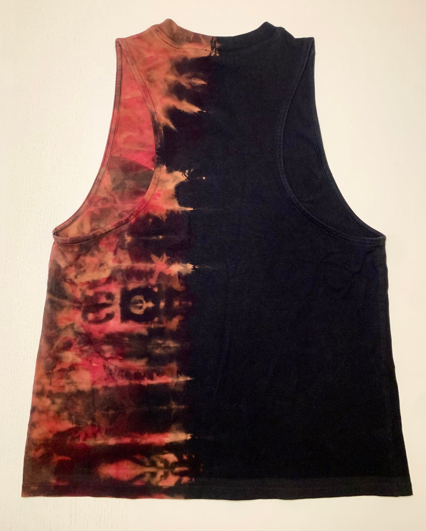 Half Tie-dyed Adidas Tank