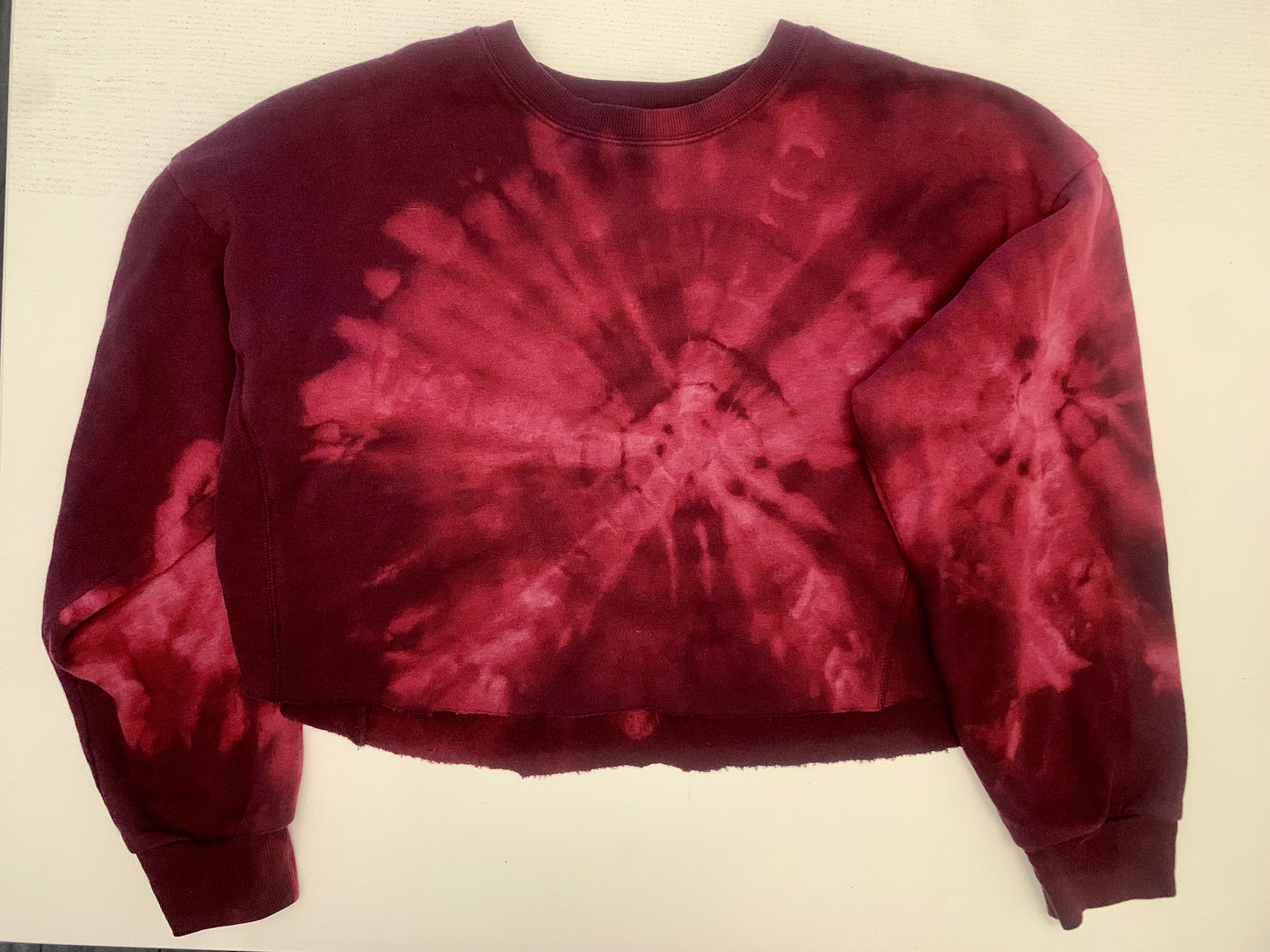 Geode Burst Crop Sweatshirt