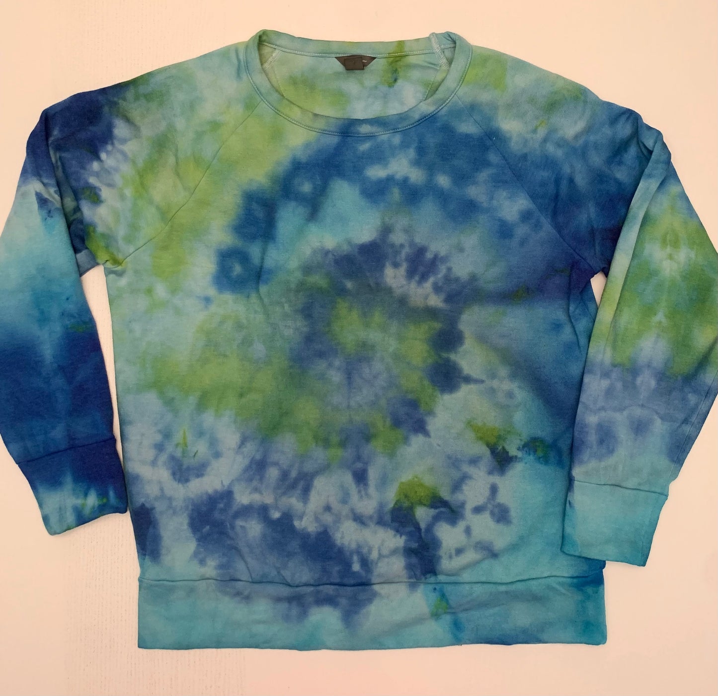 Blue Swirl Crewneck Sweatshirt