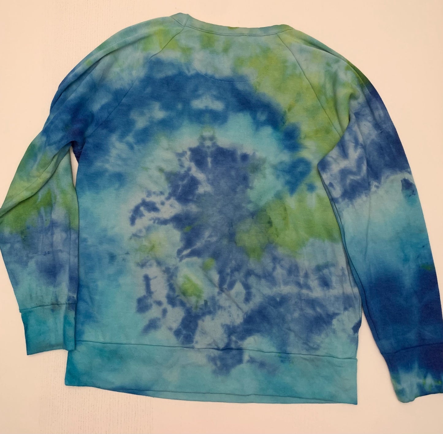 Blue Swirl Crewneck Sweatshirt